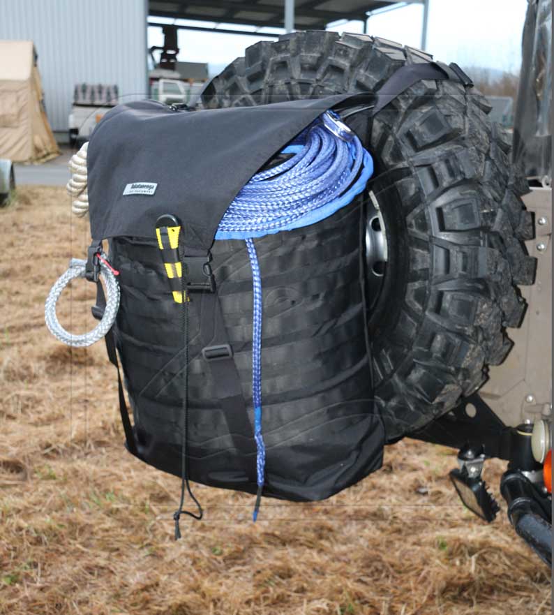 offroad Reserverad Rucksack