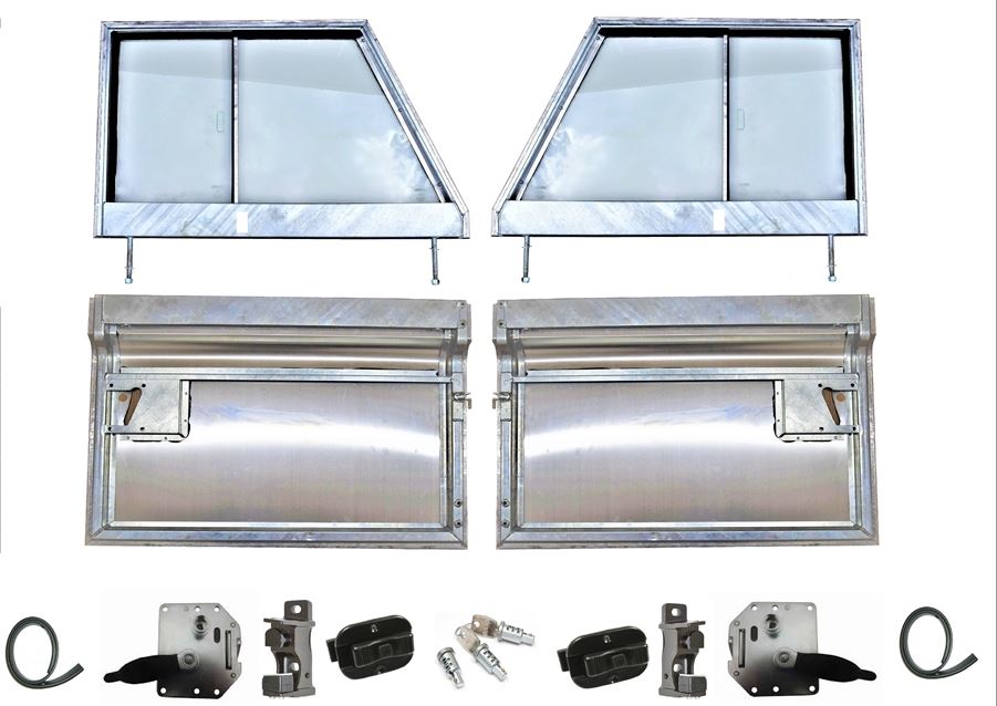 Front doors, for Land Rover Defender for year of construction 1983-2016