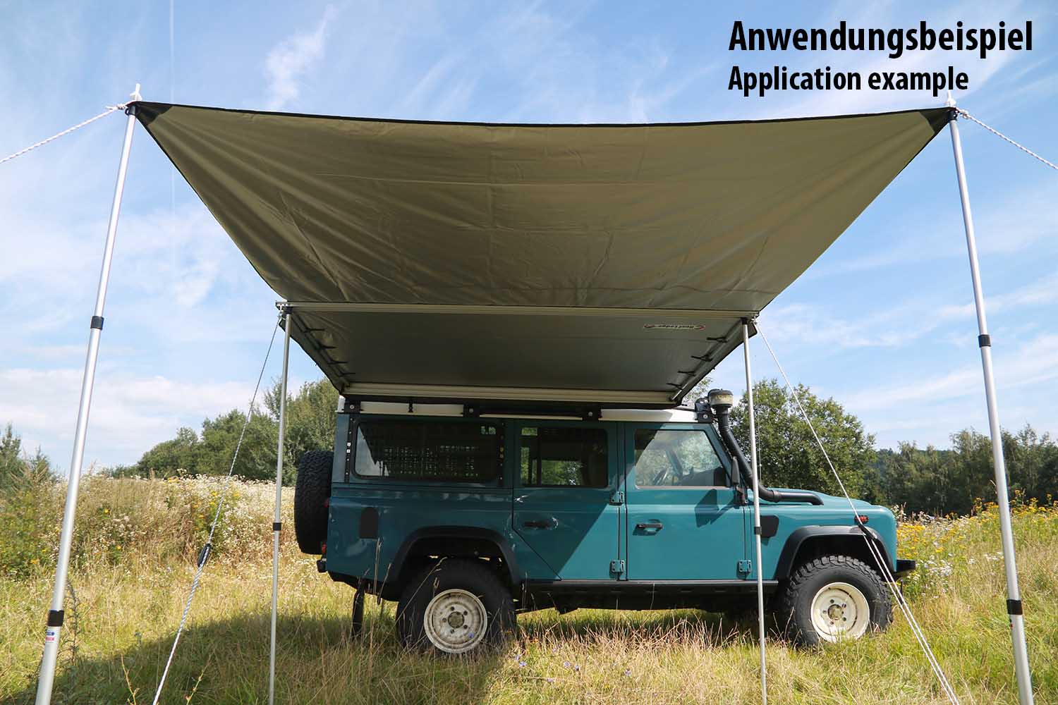 Frontteil für Nakatanenga Roof Lodge Awning