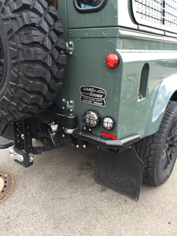 Nakatanenga Eckenschützer, Set, für Land Rover Defender 110