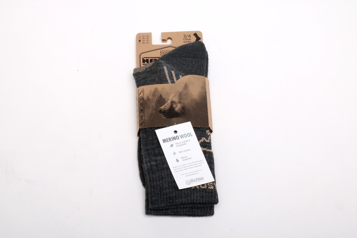 Nakatanenga Merino 3-Jahreszeiten Outdoor-Socken