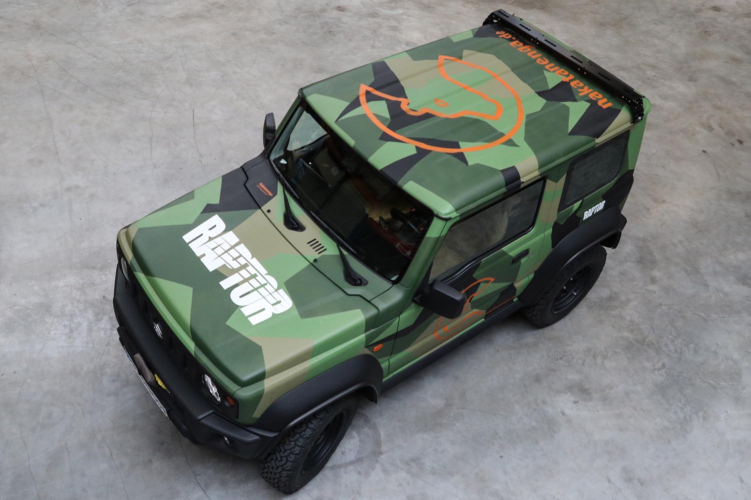 CargoBear 2.0 Querbügel - für Suzuki Jimny II, GJ / HJ