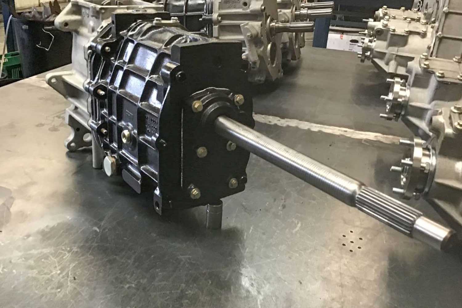 Overhauled manual gearbox for Td5