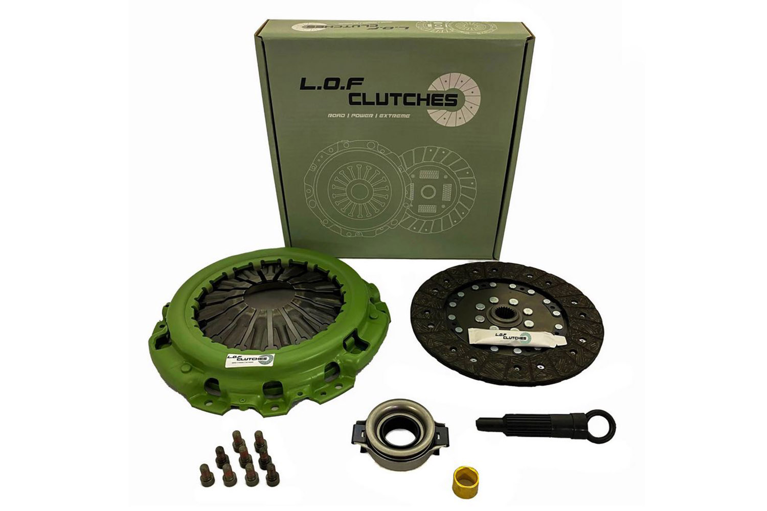 LOF Clutches POWERspec  Nissan X-Trail MKI 2.2 Di MY2001-2007, Kupplungssatz für DMF