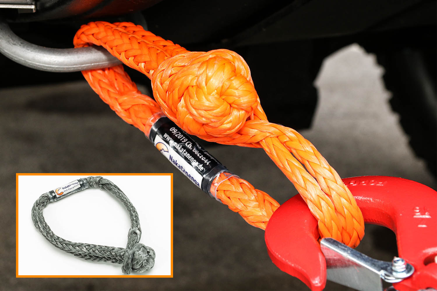 Softschäkel Dyneema orange