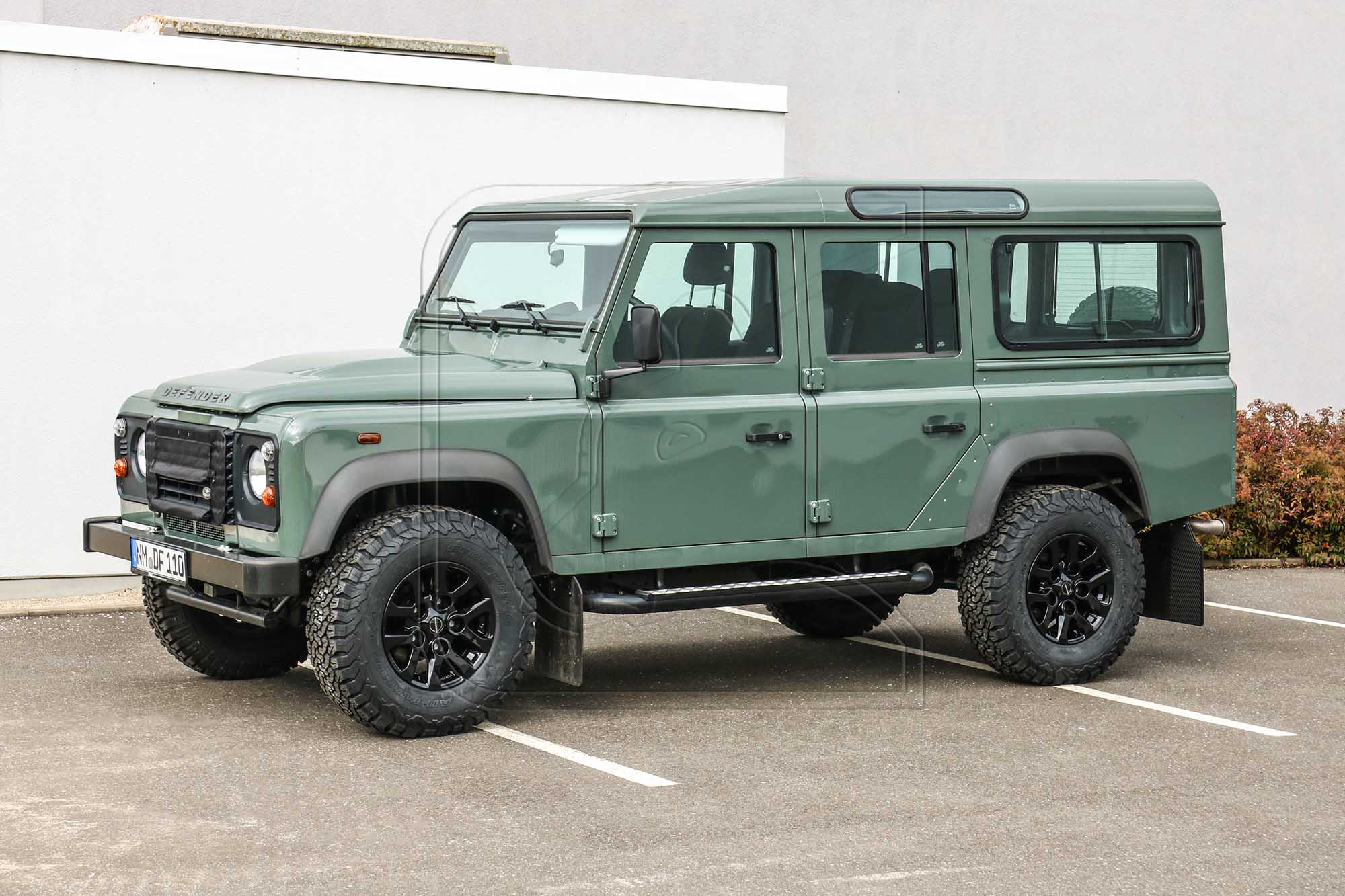 BF Goodrich All Terrain auf Borbet Leichtmatallfelge an Land Rover Defender