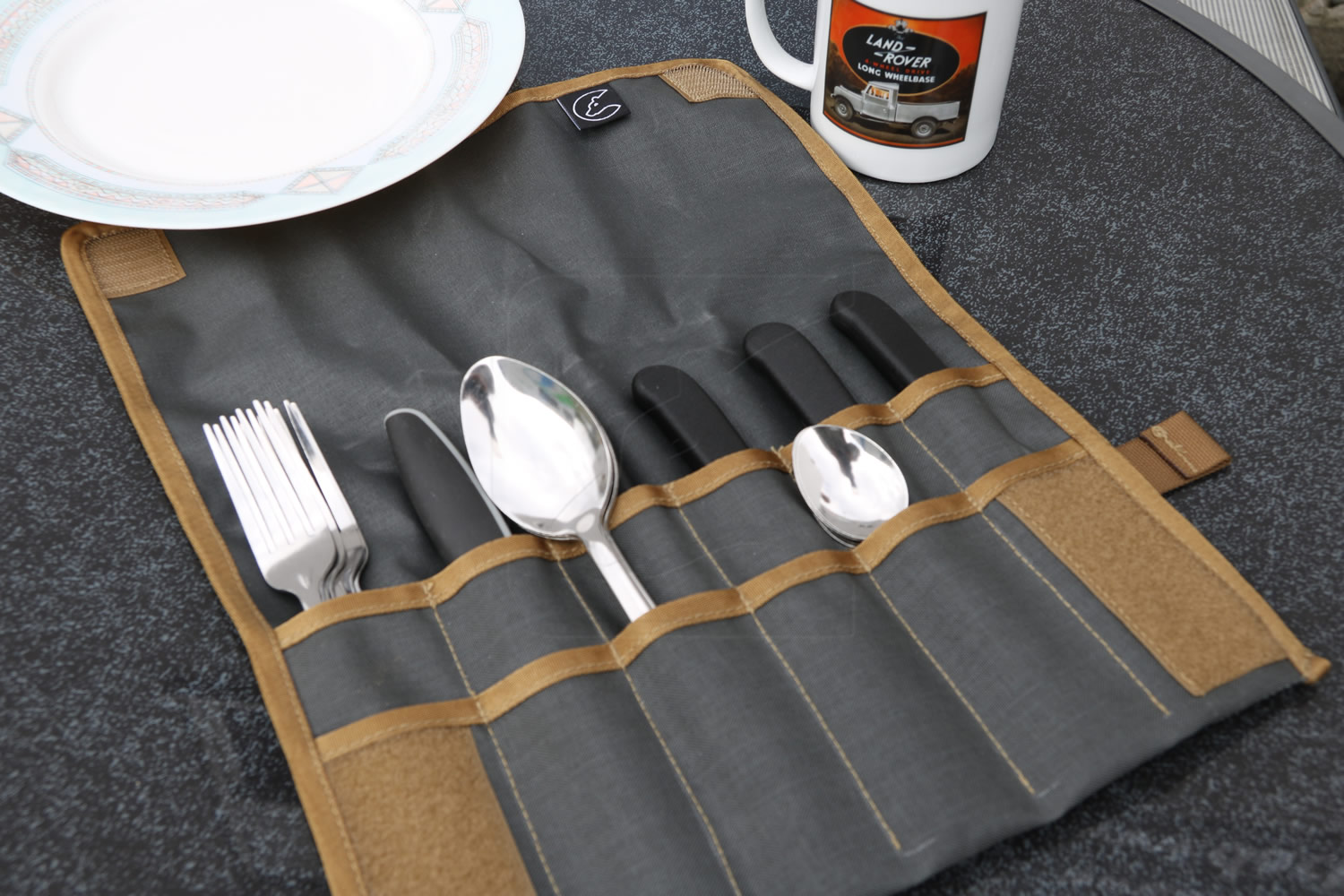 Outdoor Besteck Set, inkl. Besteck