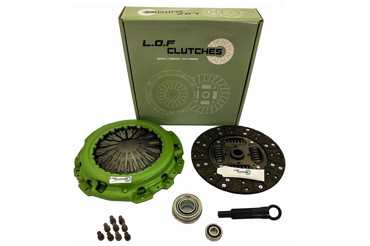 LOF Clutches POWERspec Mitsubishi L200 2.5 DI-D MY2006-2016, Kupplungssatz