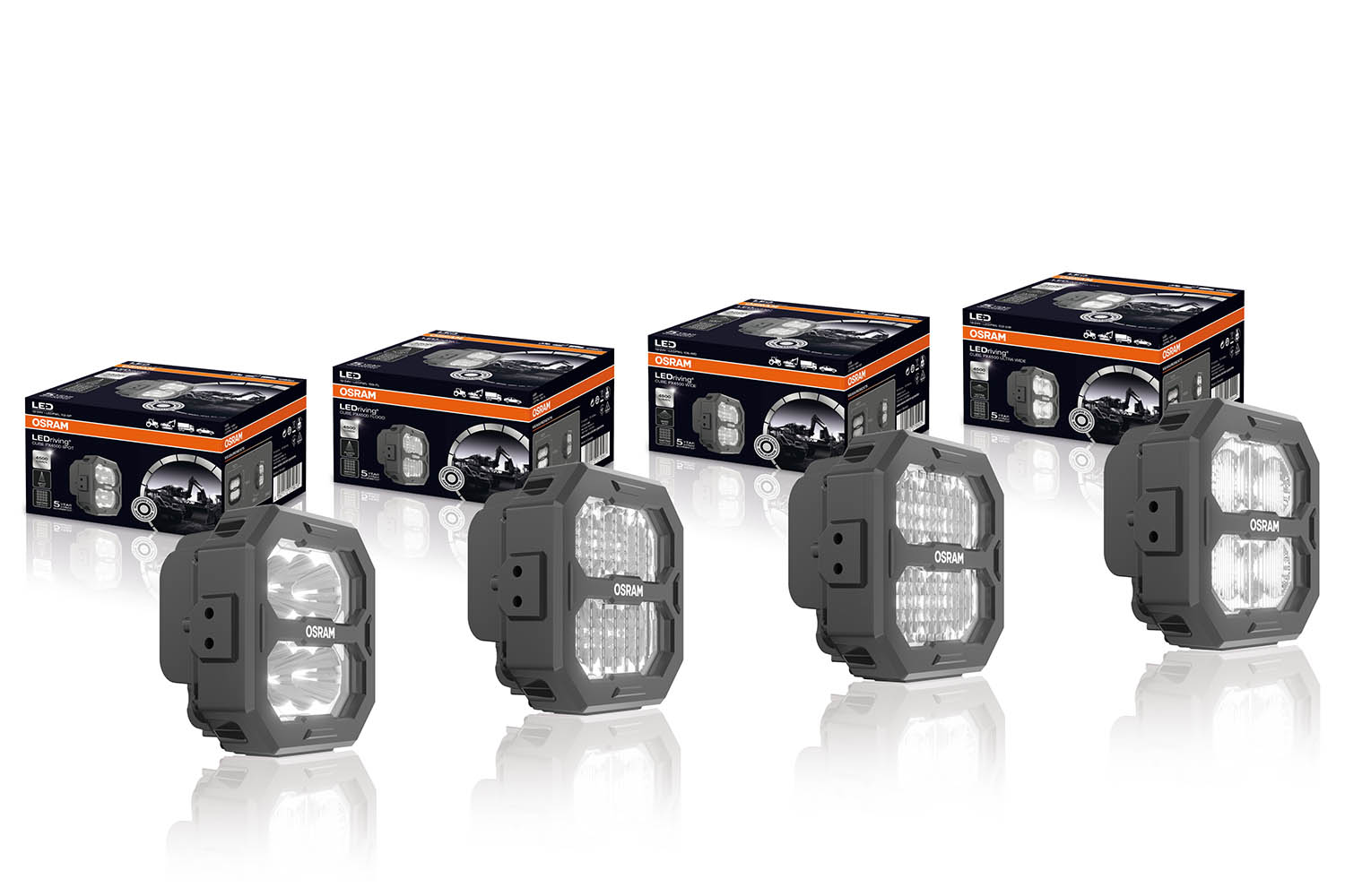 OSRAM PX1500 Serie, Wide Beam, Ultra Wide Beam, Flood Beam, Spot Beam