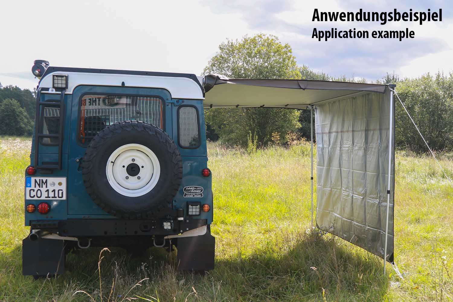 Frontteil für Nakatanenga Roof Lodge Awning