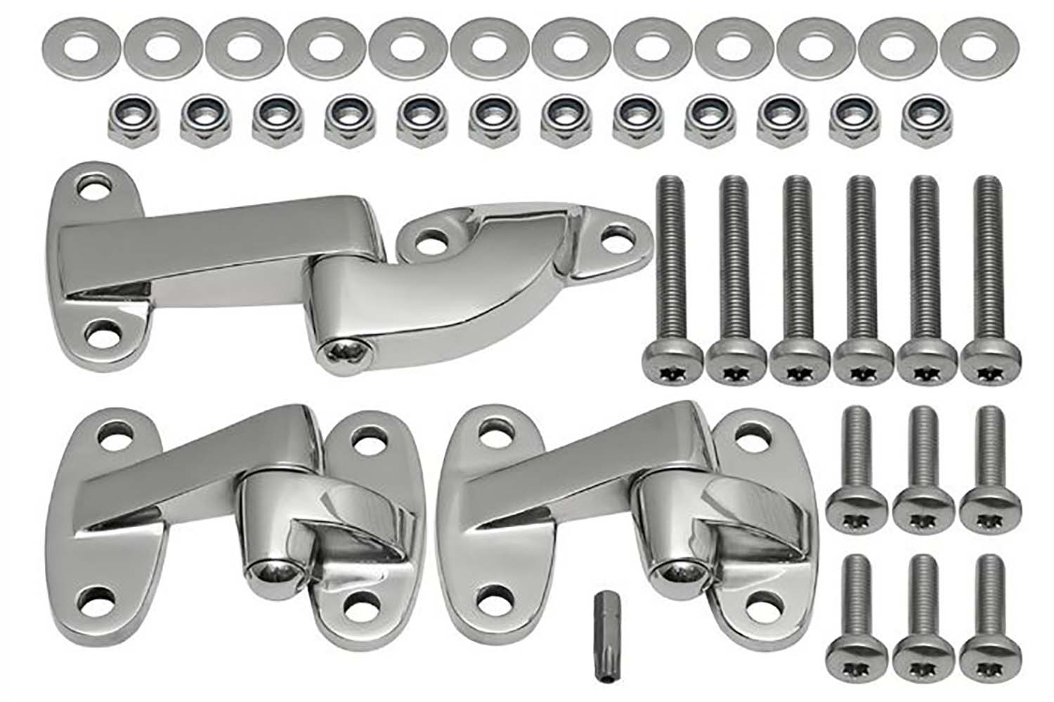  Stainless Steel Finish Kit Rear end door kit