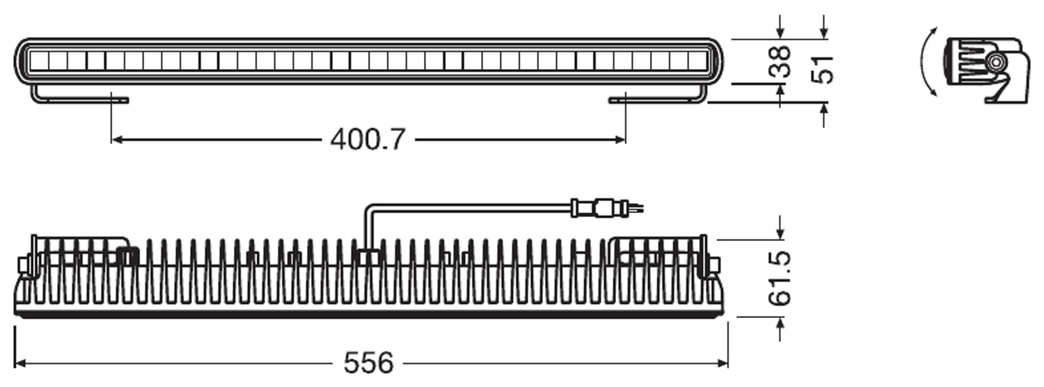 SX500-SP, Zusatzscheinwerfer mit Zulassung