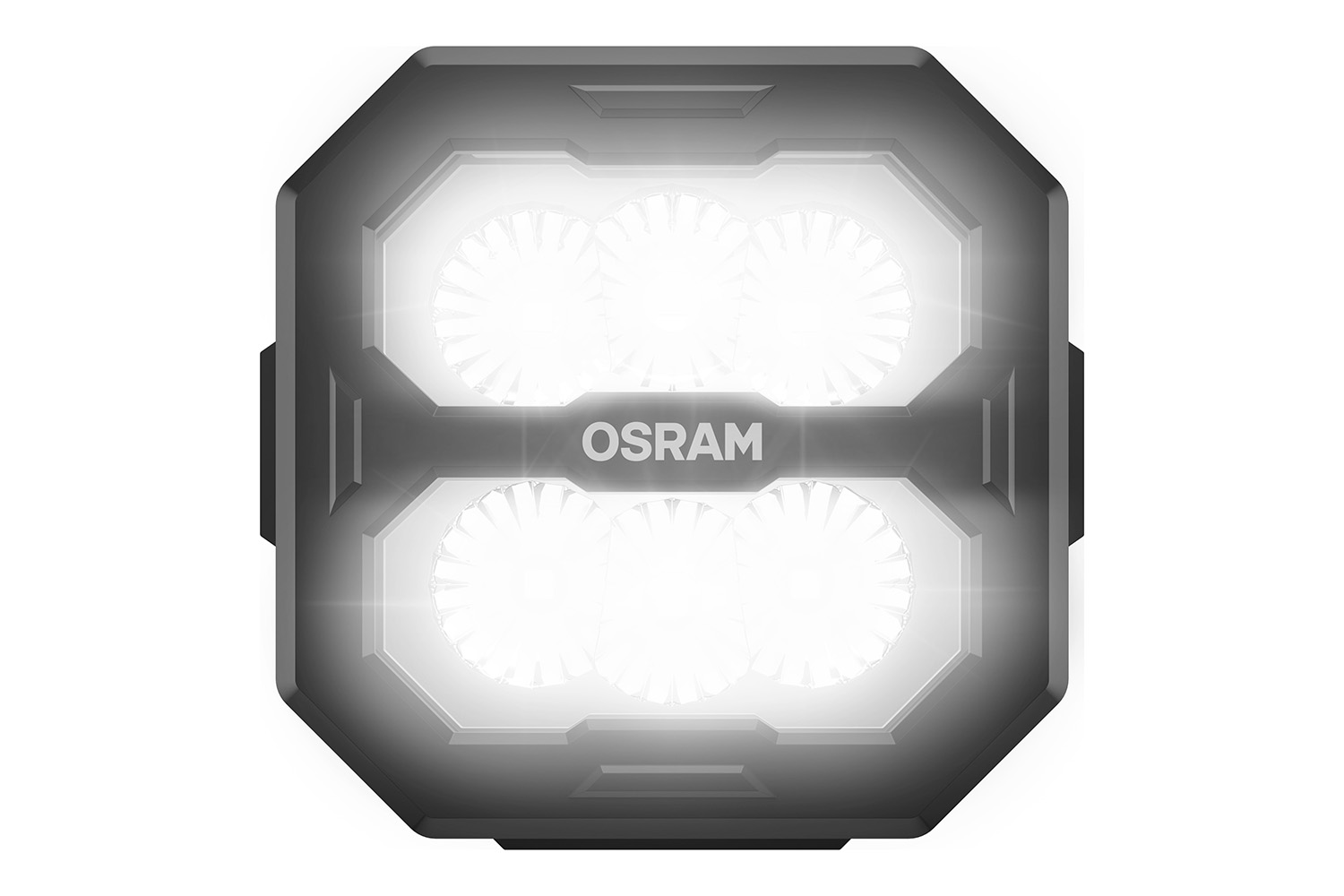 OSRAM LEDriving Cube PX3500 Spot, Frontalansicht, leuchtend