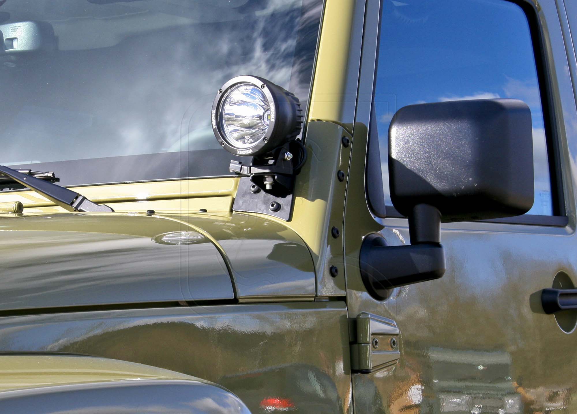 Nakatanenga Lampenhalter A-Säule Jeep Wrangler JK