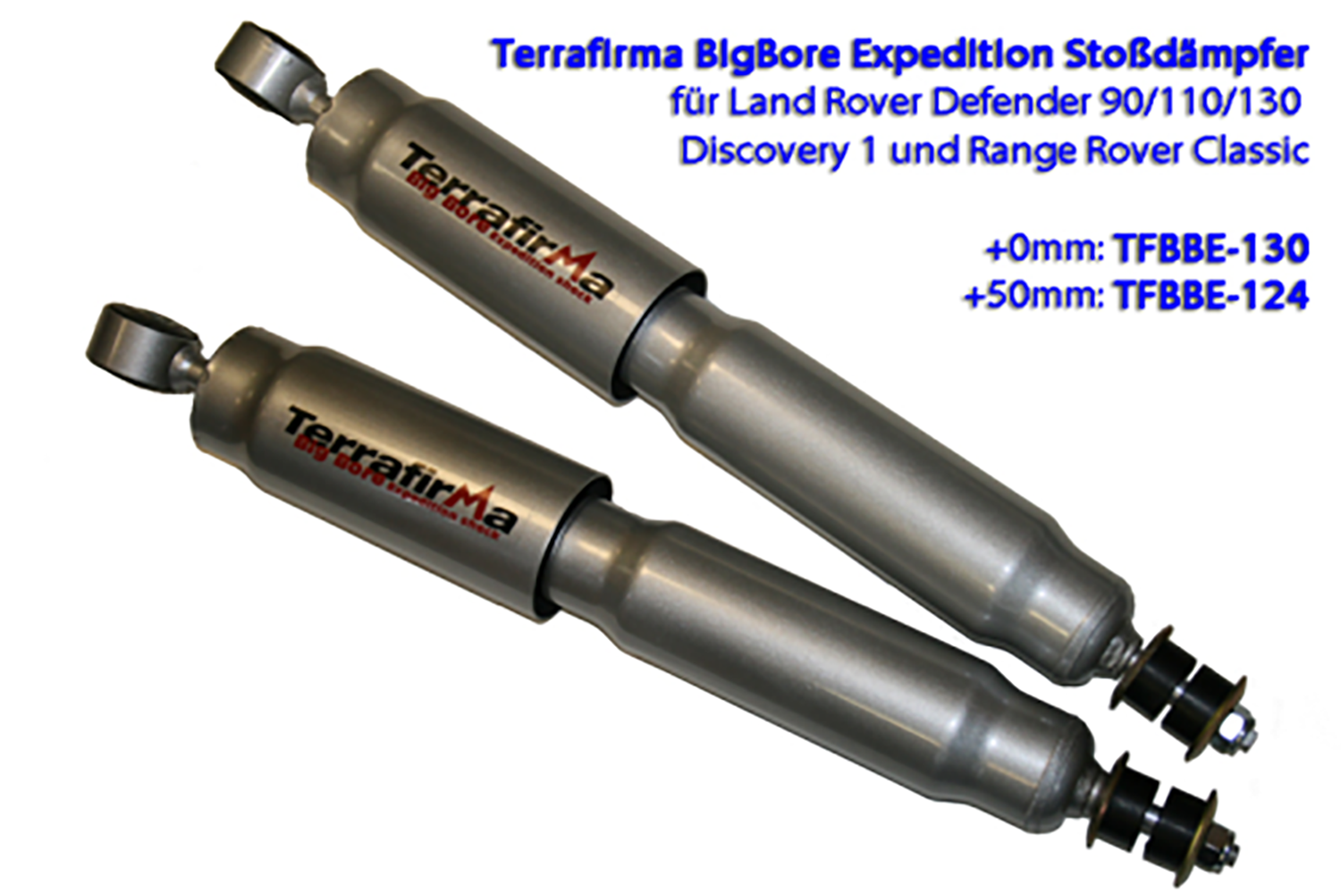 Terrafirma BigBore Expedition Stoßdämpfer, Hinterachse