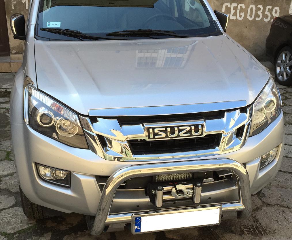 Isuzu D Max Seilwinde Montageplatte