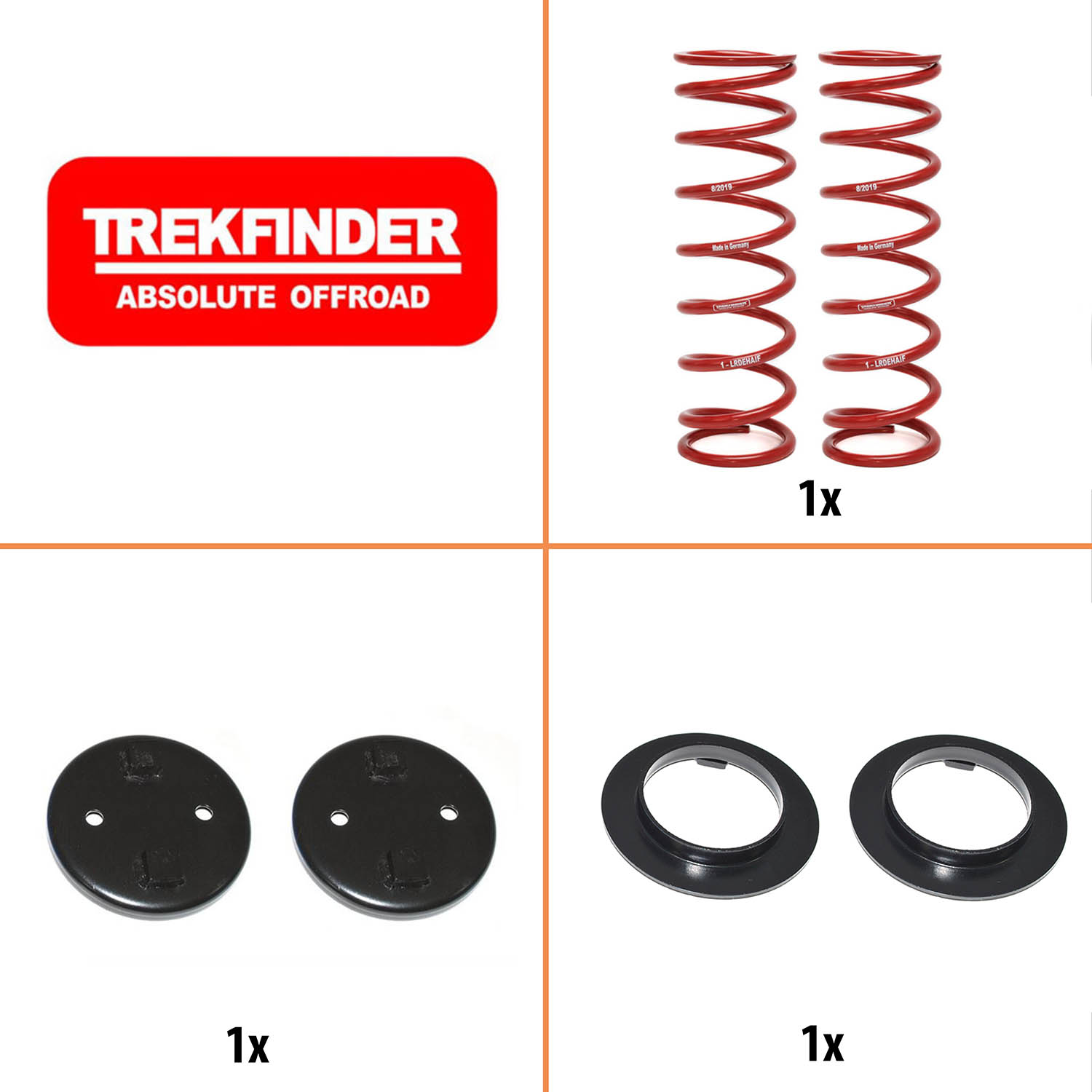 Progressive Additional Spring Kit for Defender 110