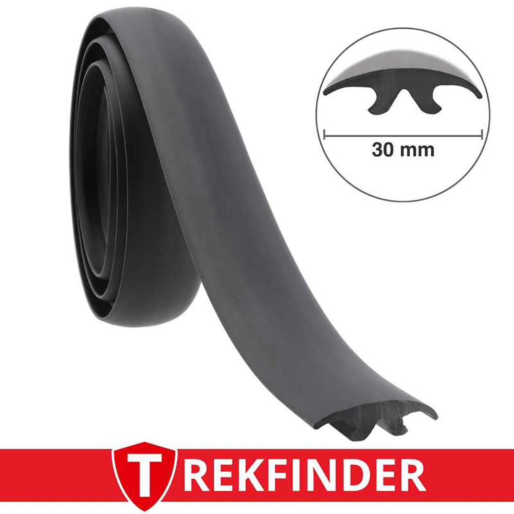 Trekfinder Abdeckprofil, glatt, 30mm breit, für Airlineschiene