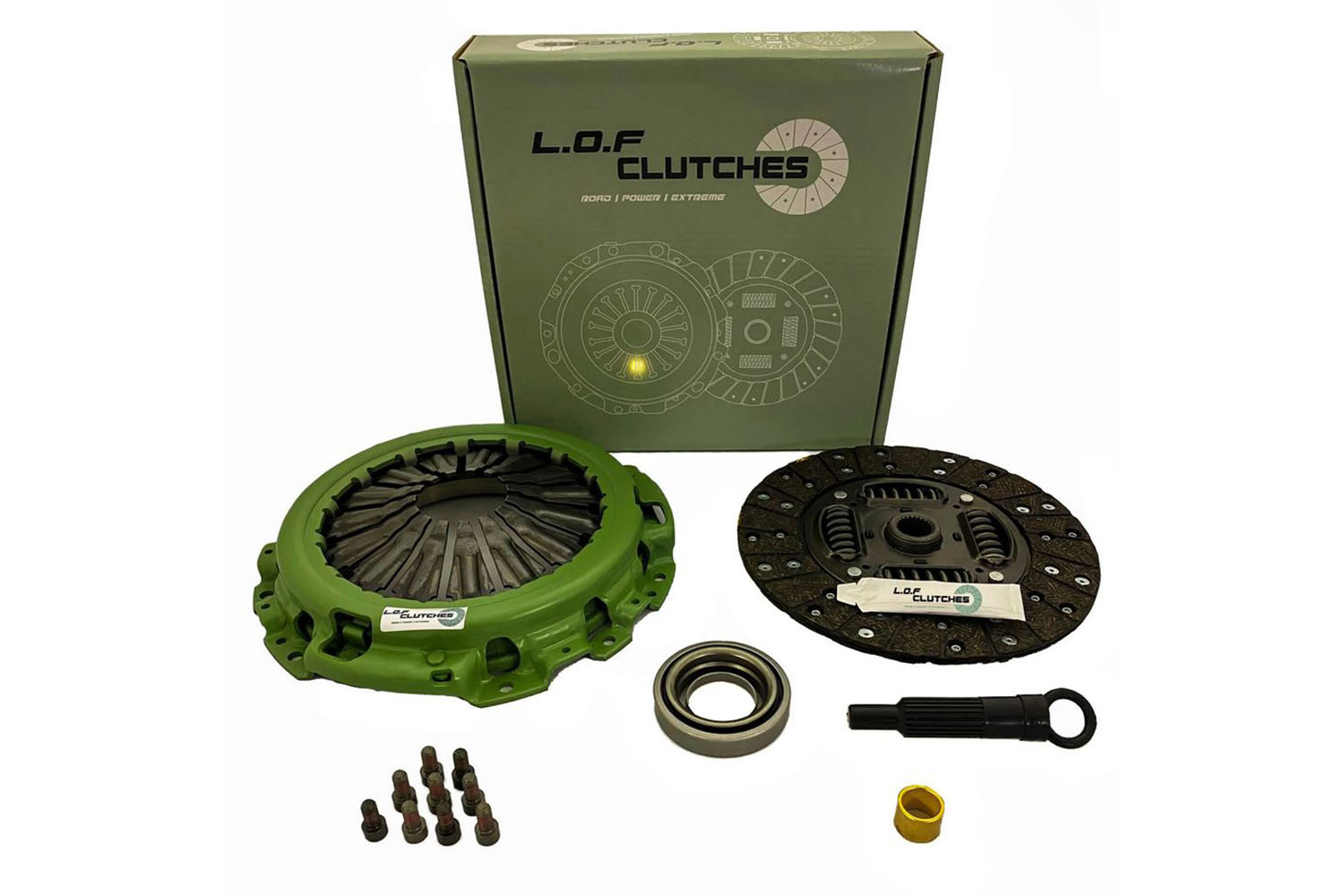 LOF Clutches POWERspec Nissan Navara D40 2.5 dCi MY2005-2010, bis 172PS, Kupplungssatz für DMF