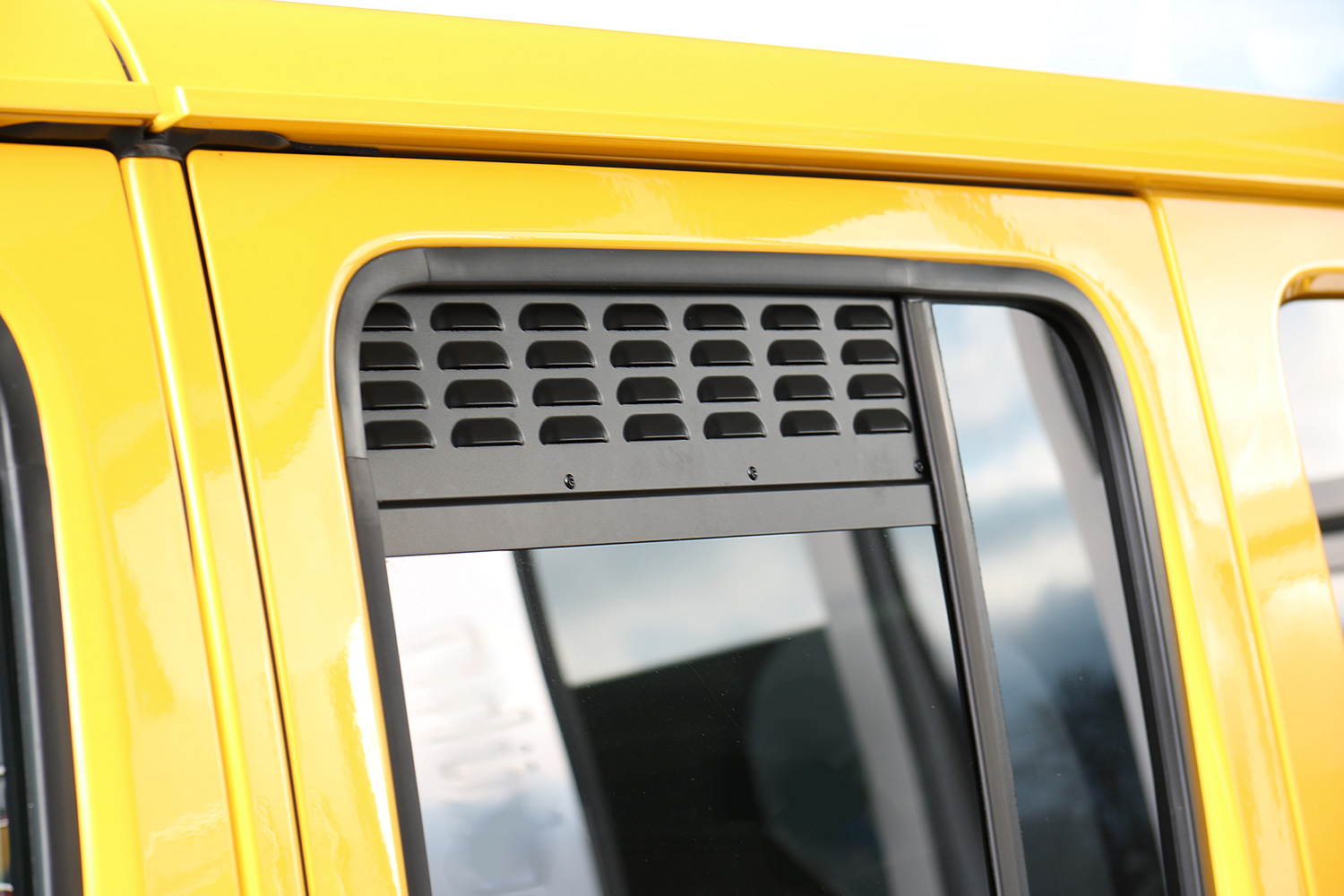 Jeep Wrangler Unlimited window vents