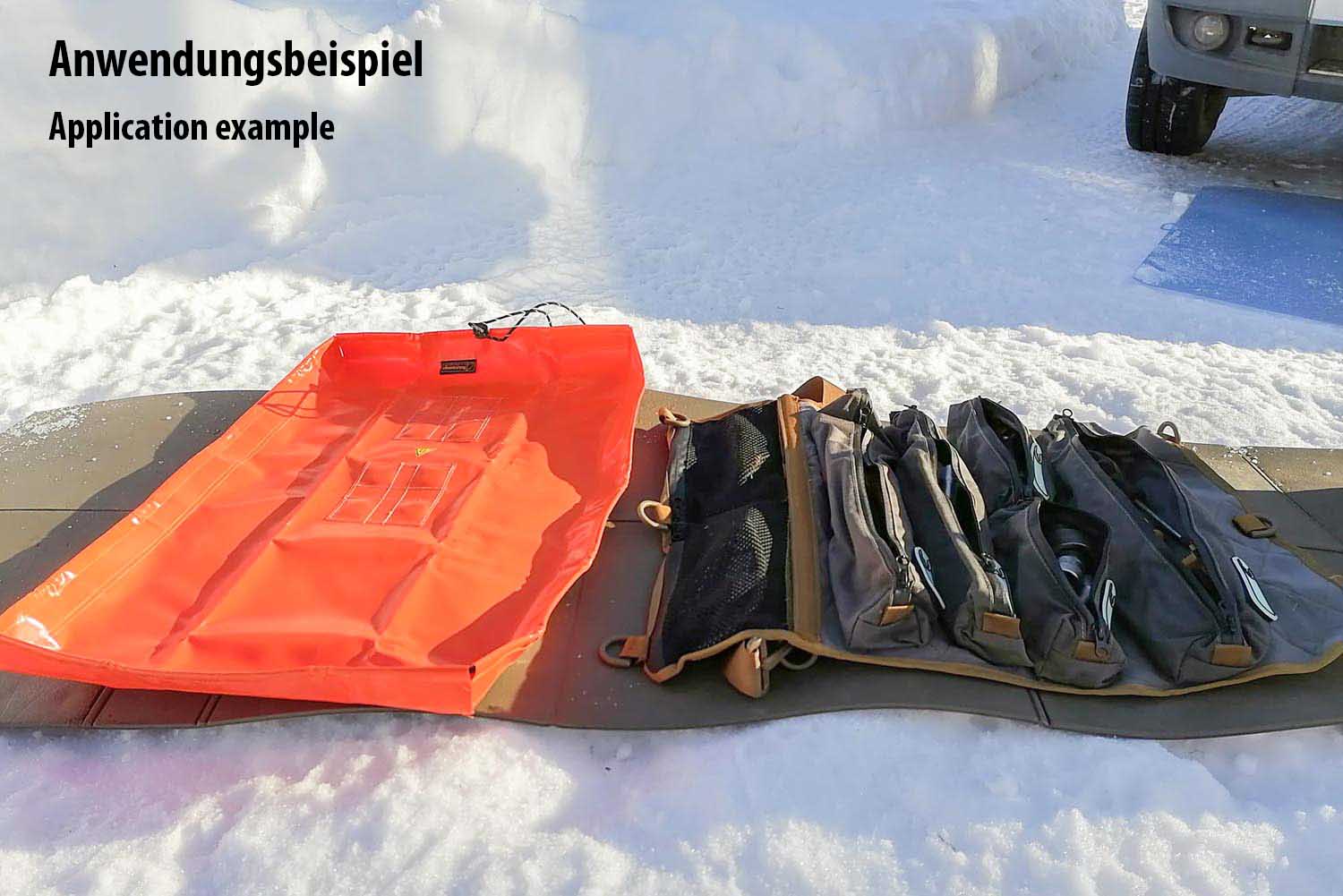 Tool Roll , Werkzeugtasche, Rolltasche