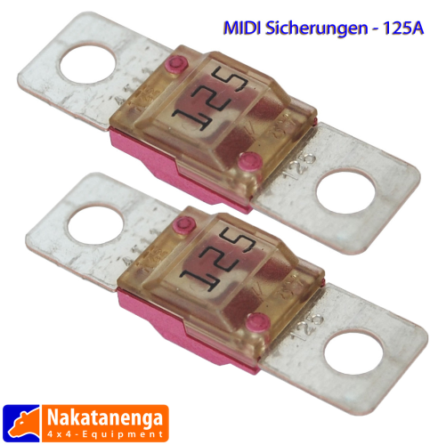 MIDI Streifensicherung 125A, 2 Stück