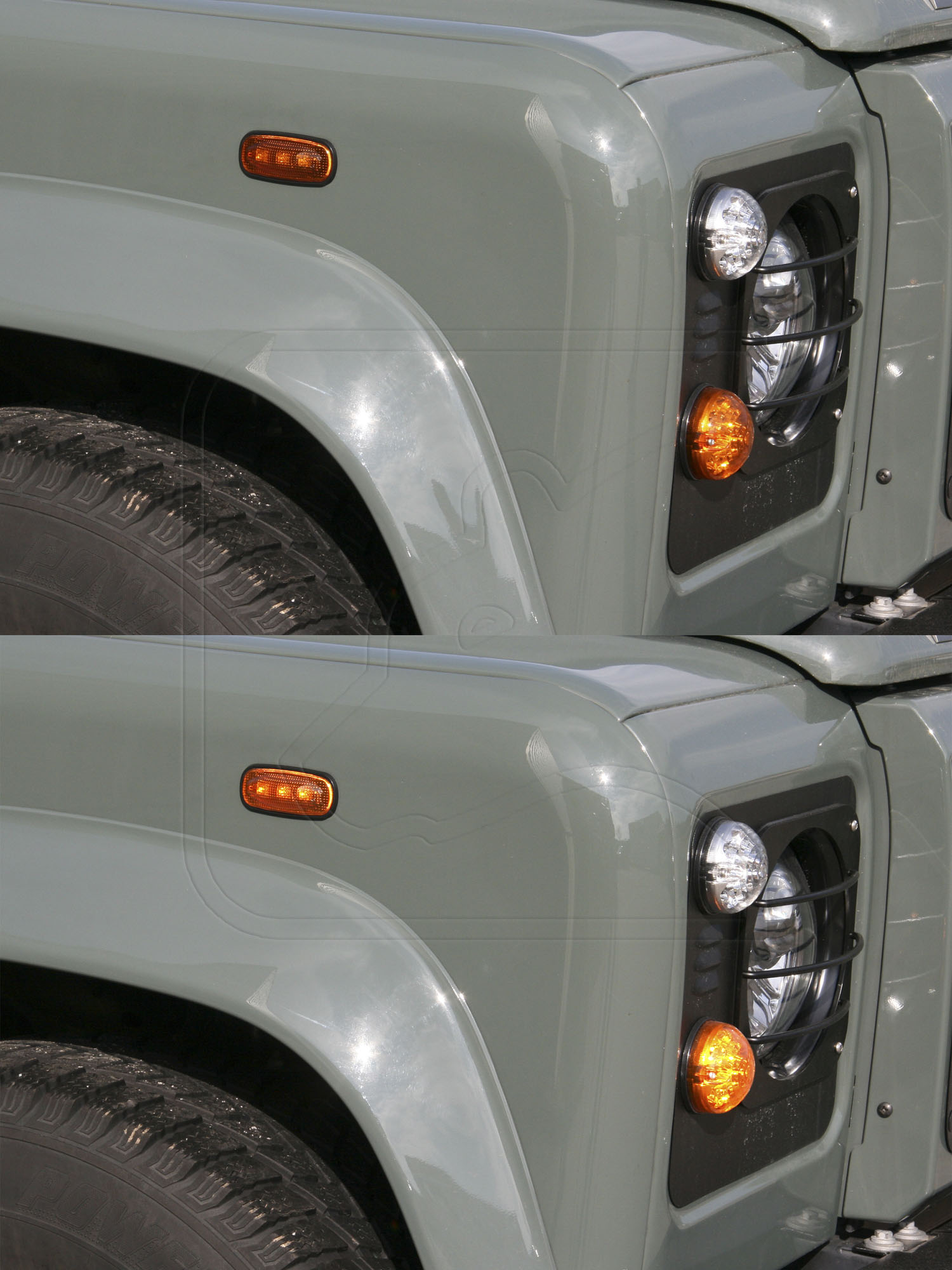 Nakatanenga LED Wing Side Indicators for Defender - shop now!
