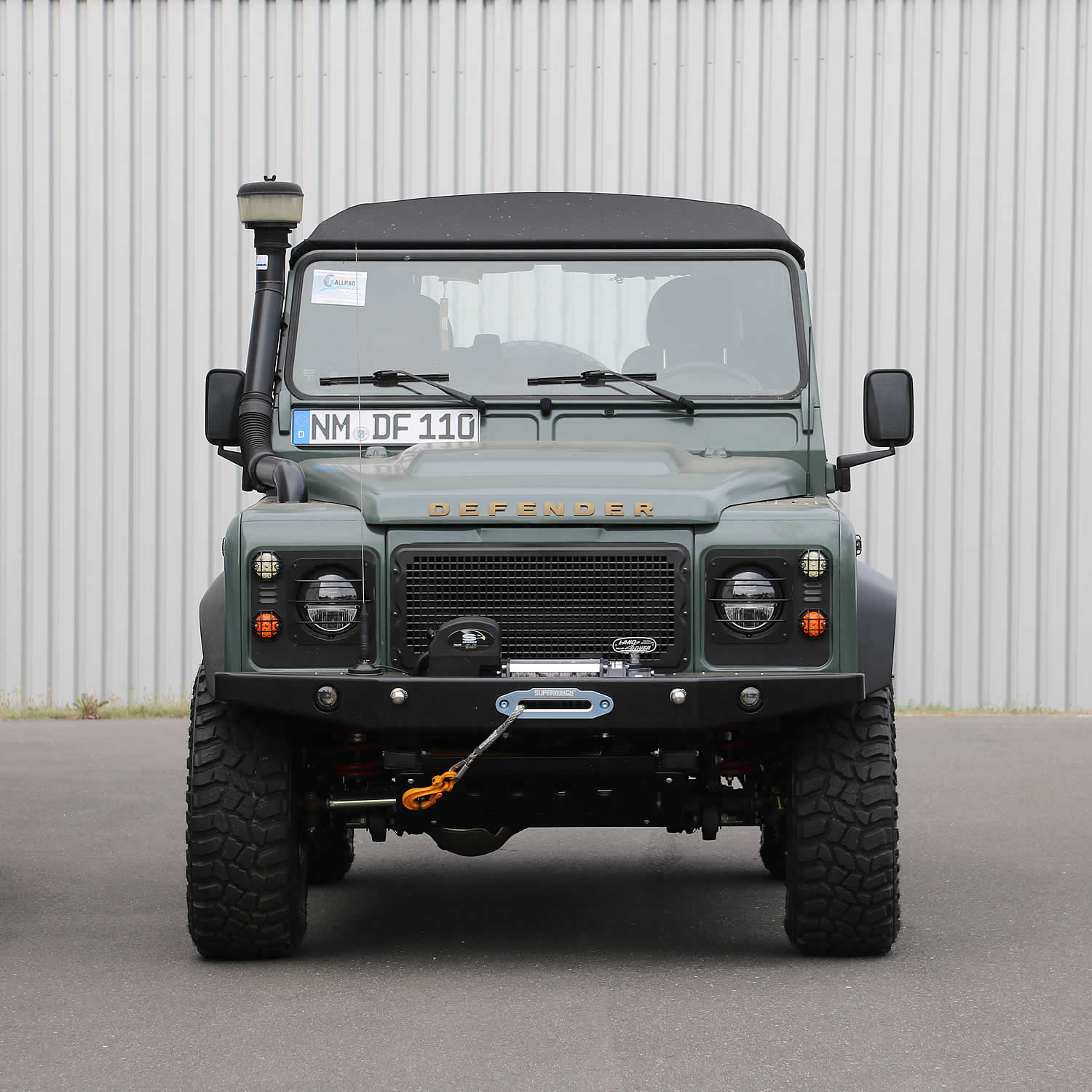 Kotflügelverbreiterung für Land Rover Defender, +30mm