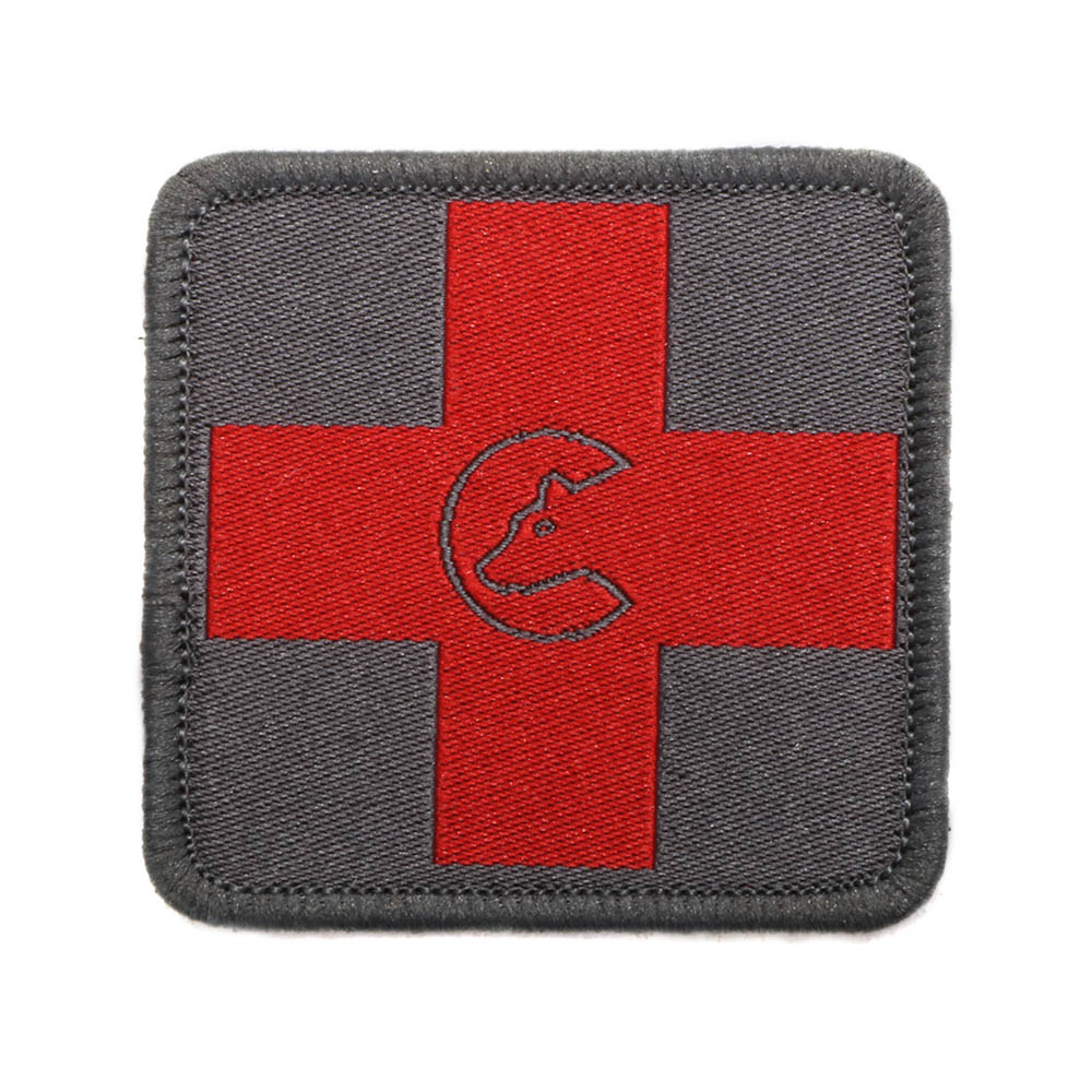 Red First Aid Patch Morale Patch First Aid woven - available here!