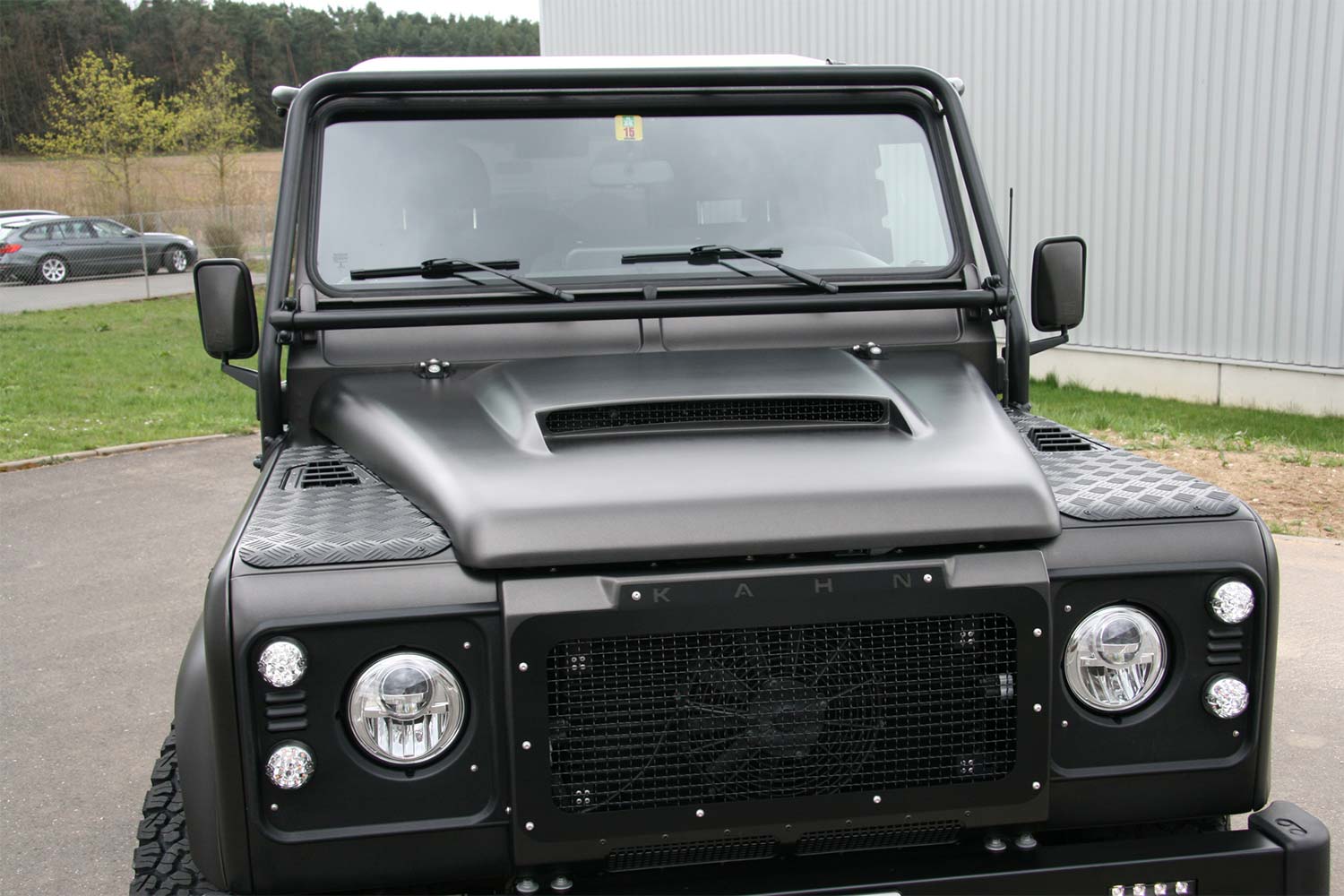 Defender GFK Motorhaube 