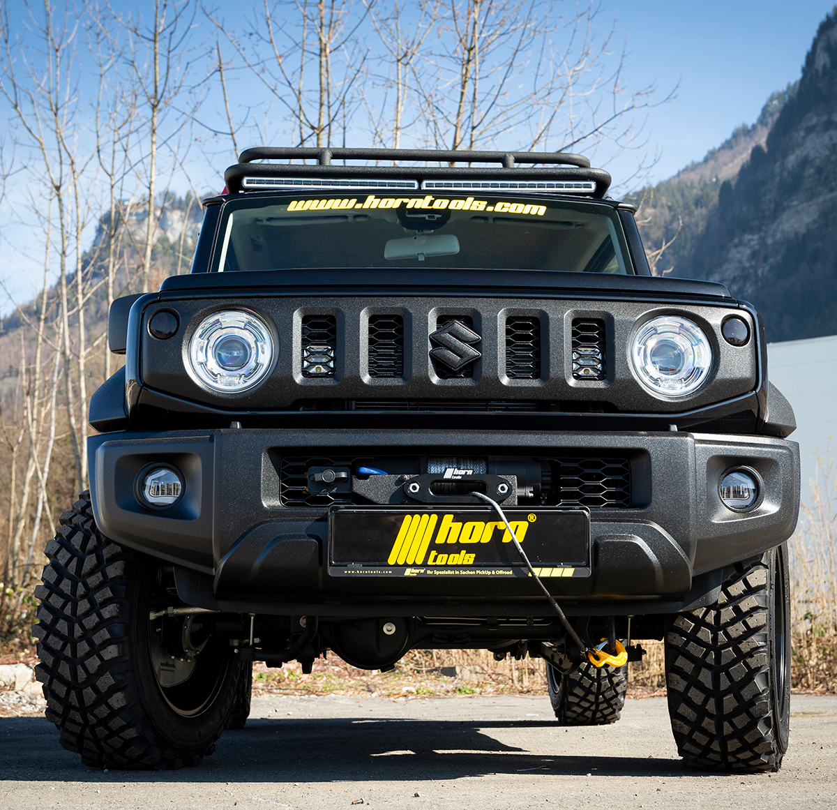 Front Seilwinden System Suzuki Jimny GJ