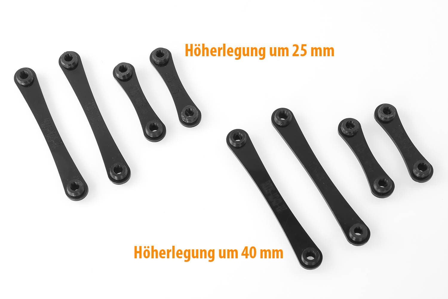 Rods zur Höherlegung um 25mm oder 40 mm