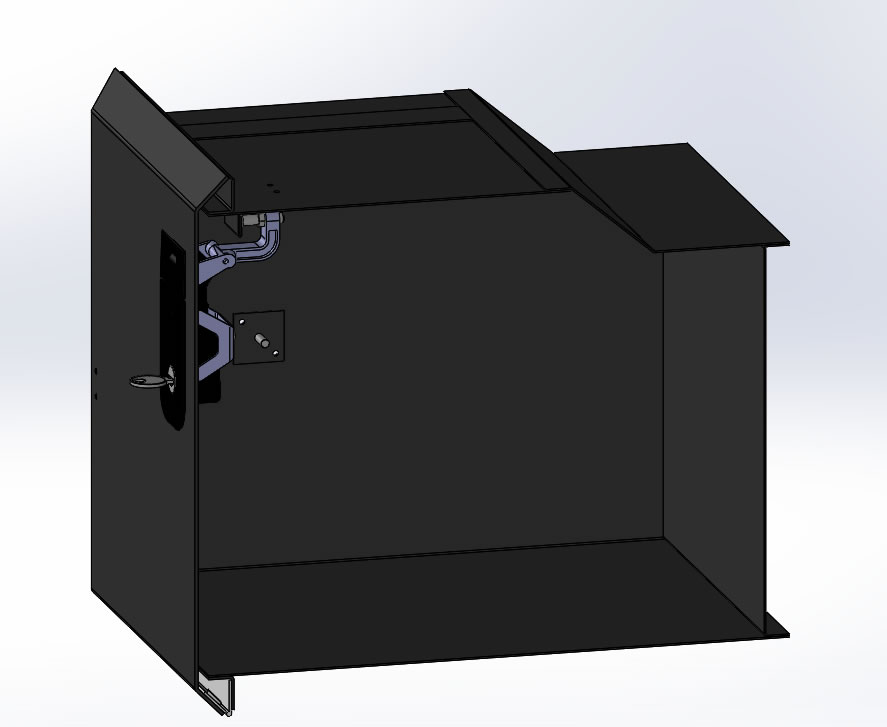 Querschnitt Seitenstaubox