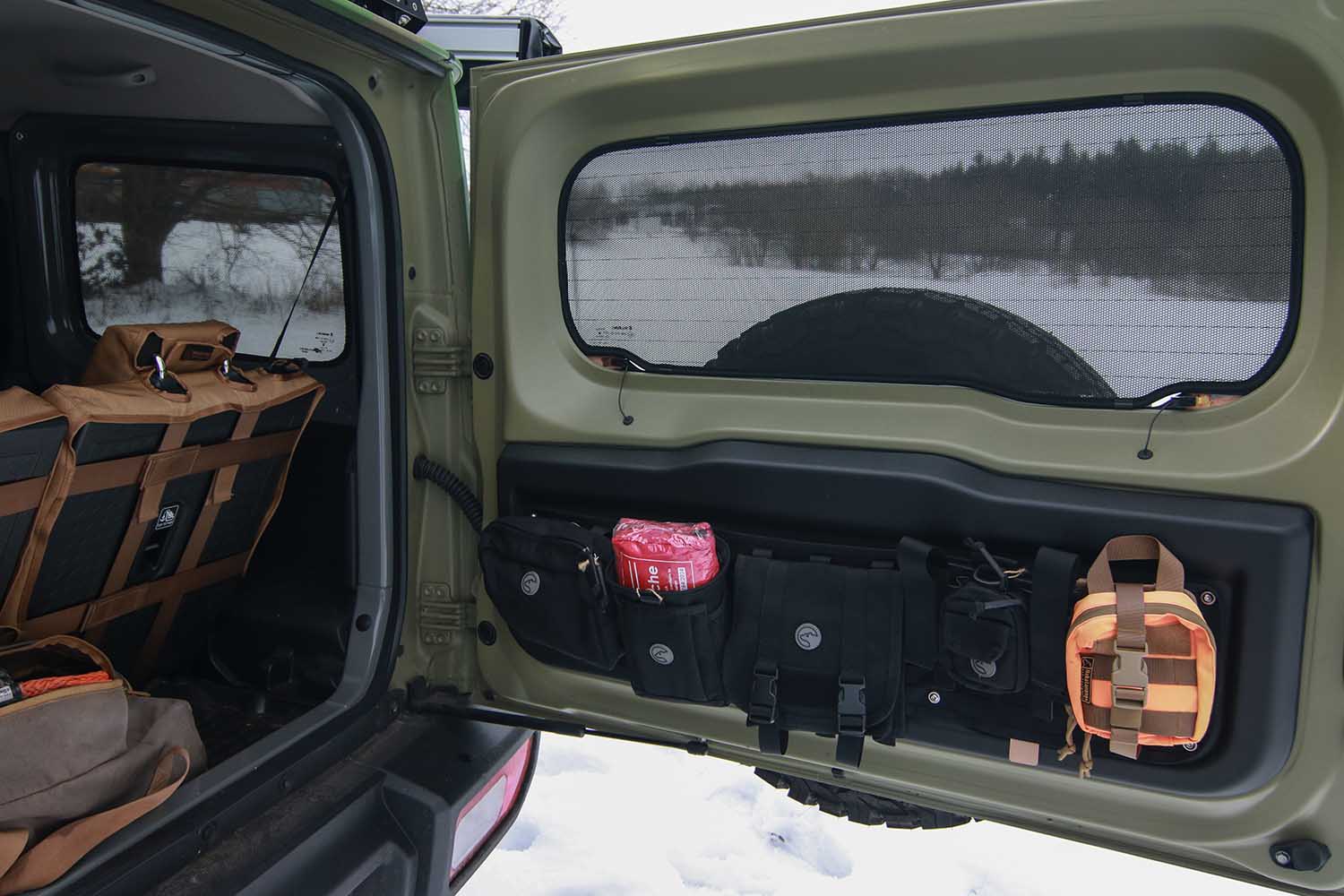 Sunnyboy von ClimAir für hintere Seitenscheiben u. Heckfenster Suzuki Jimny 2