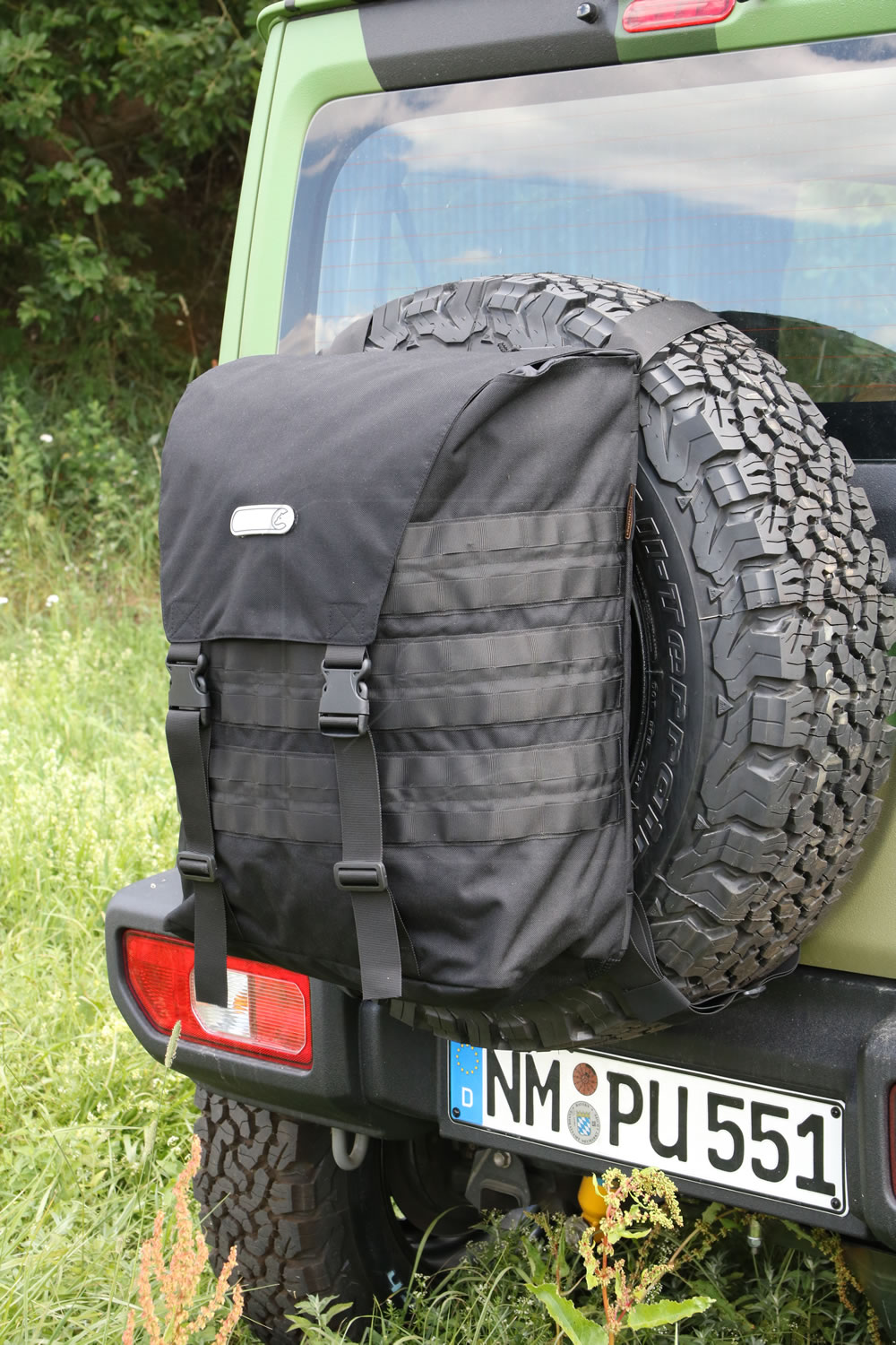 ▷ Spare Wheel Bag Black shop now! Nakatanenga 4x4-Equipment for Land  Rover, Offroad  Outdoor