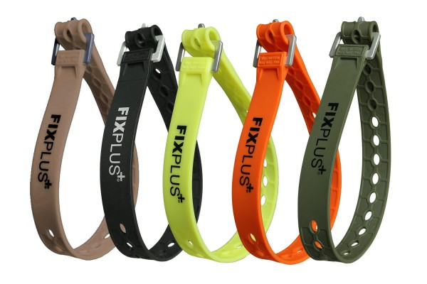 Fixplus straps, 46cm long, various colours