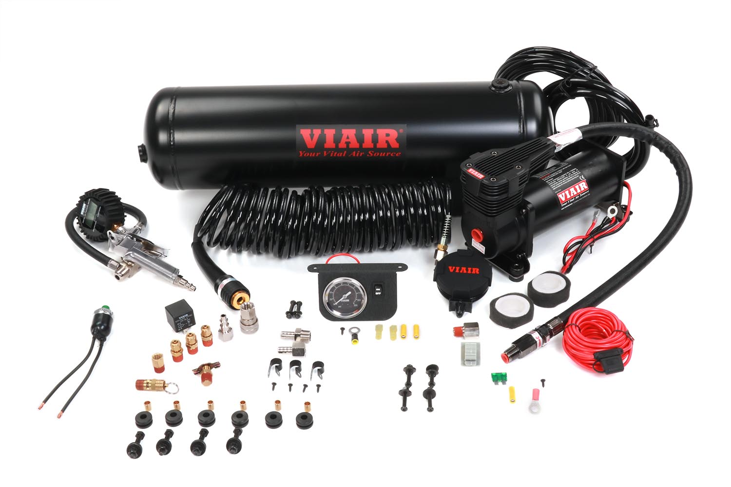 VIAIR Compressor Kit - Continuous, 485C CE Compressor, 12V