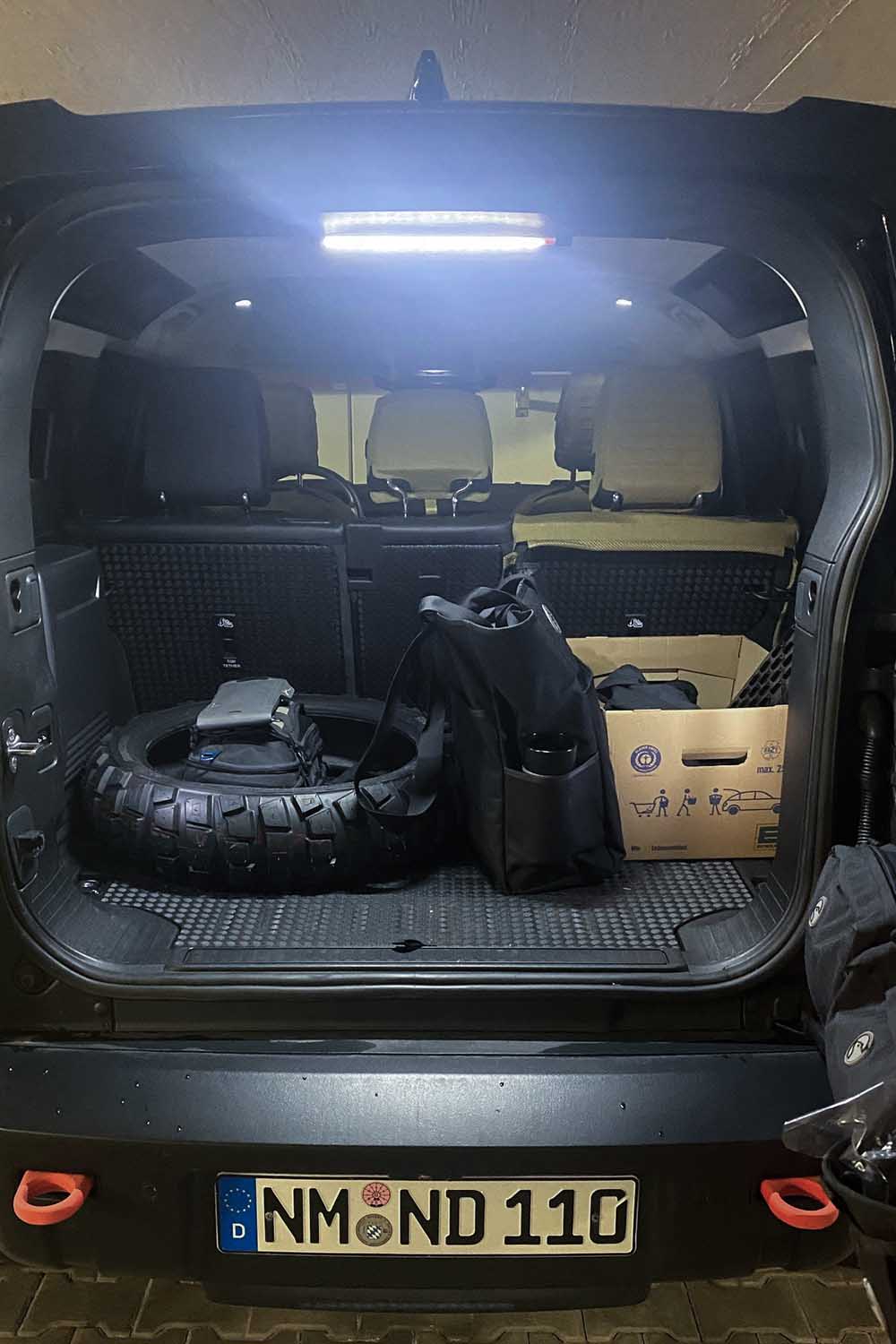 Heckscheibe Multifunktions-Aufbewahrung tasche für Land Rover