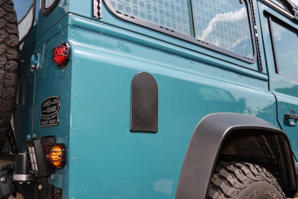 TREKFINDER Tankdeckel Abdeckung für Land Rover Defender bis Baujahr 2016