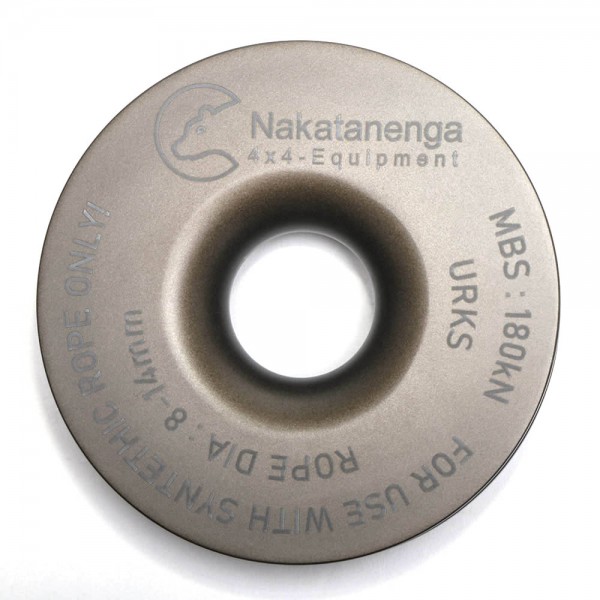 Nakatanenga Umlenkrolle für Kunststoffseile, mit und ohne Softschäkel